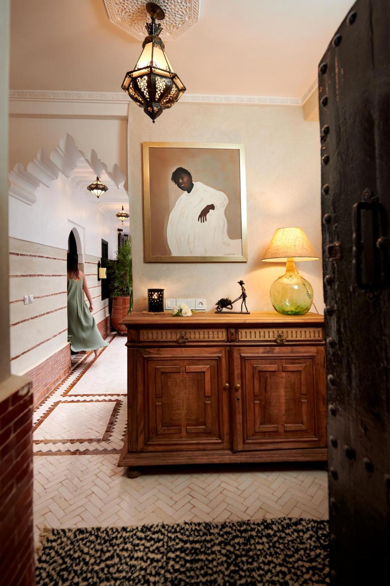 Riad Dar Amanza En Exclusivite Avec 4 Chambres Au Coeur De La Medina Marrakesh Extérieur photo